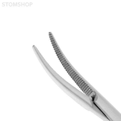Зажим изогнутый Halstead-Mosquito, 12,5 см | HLW Dental Instruments (Германия)