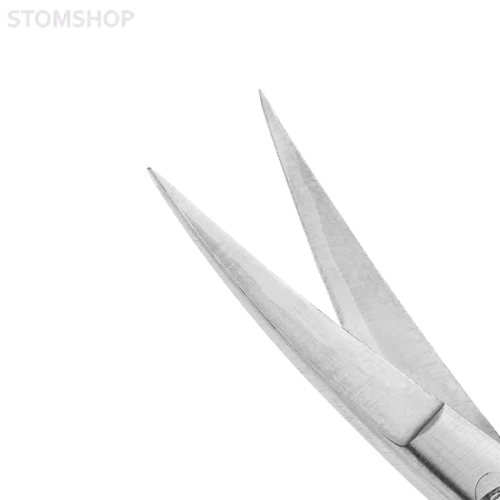 Ножницы хирургические изогнутые Castroviejo TC, 140 см | HLW Dental Instruments (Германия)