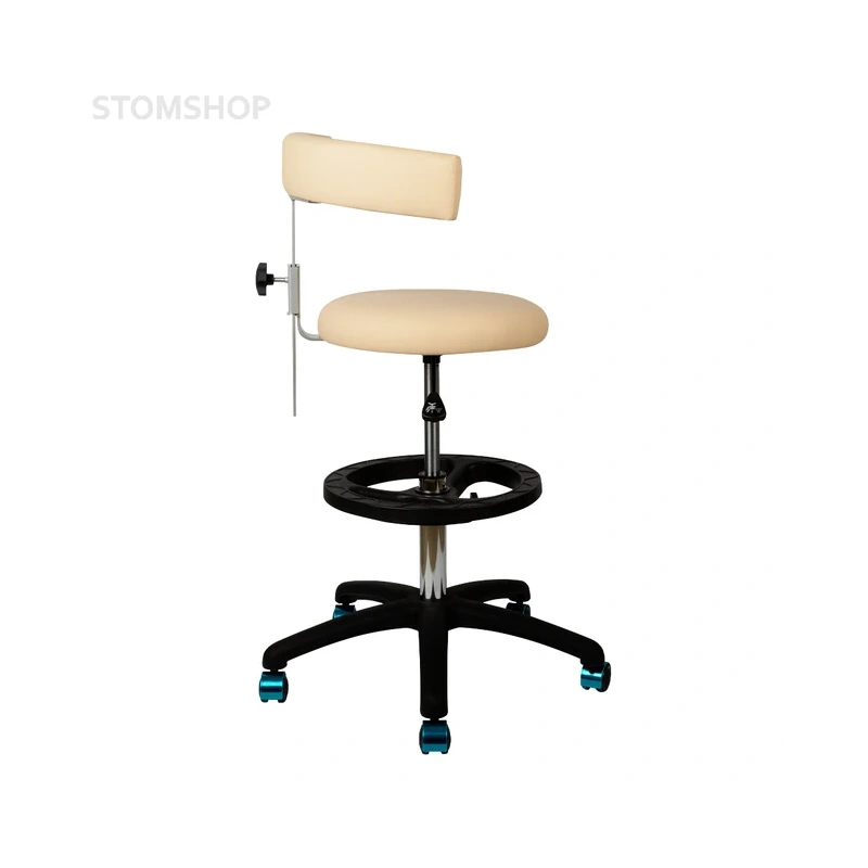 СС-6П - стул врача-стоматолога с кольцевой опорой для ног, пластик | Белмедматериалы (Белоруссия)