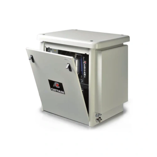 Cattani AC100ND 30-67 - безмасляный компрессор для одной стоматологической установки, без осушителя, с кожухом, с ресивером 30 л, 67,5 л/мин | Cattani (Италия)