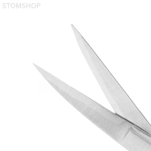 Ножницы хирургические изогнутые Iris-Schere TC, 115 мм | HLW Dental Instruments (Германия)