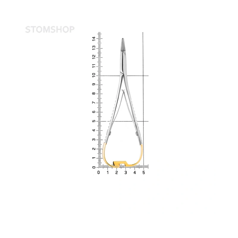 Иглодержатель хирургический Mini-Rider Lichtenberg TC, длина 140 мм | HLW Dental Instruments (Германия)