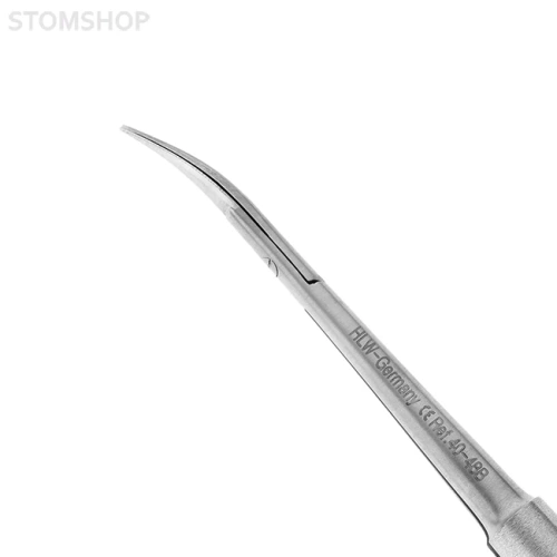 Ножницы хирургические изогнутые Micro Schere TC, 170 мм | HLW Dental Instruments (Германия)