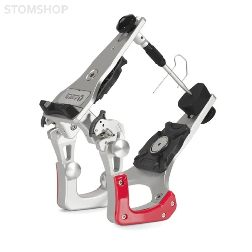 Arto XP 3s + Adesso Multisplit Junior - артикулятор с монтажными пластинами, среднеанатомический Non-Arcon, с функцией бокового смещения, 126 мм | Baumann Dental GmbH (Германия)