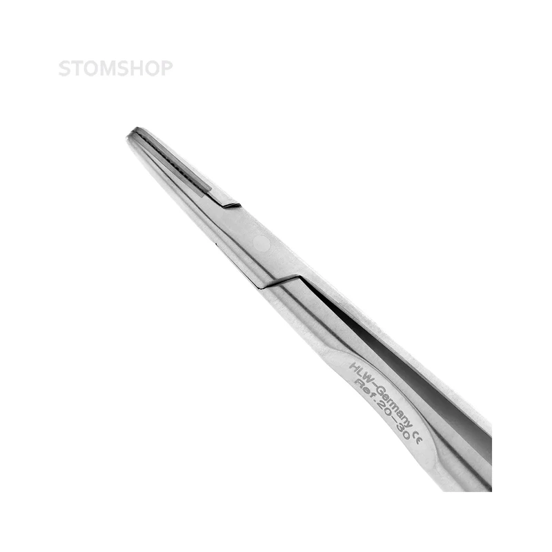 Иглодержатель хирургический прямой Castroviejo-Gomel TC, длина 160 мм | HLW Dental Instruments (Германия)
