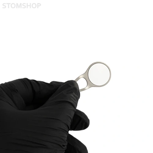 MEGAretract FS Rhodium bifurcated stem - cтоматологическое зеркало родиевое, 22 мм | Hahnenkratt (Германия)