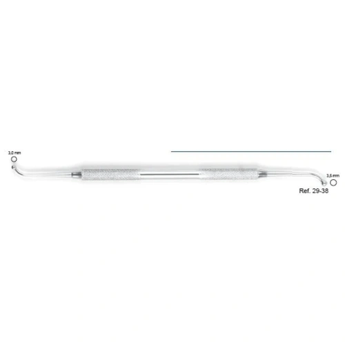 Штопфер двусторонний, шарик-шарик, 3,0-3,5 мм | HLW Dental Instruments (Германия)