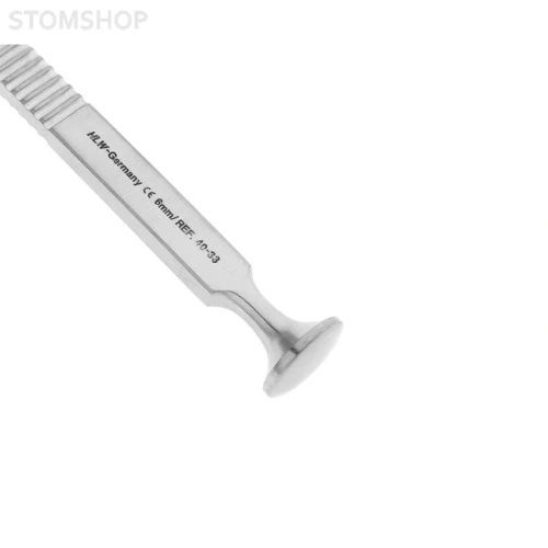 Долото хирургическое изогнутое, рабочая часть 6мм, 17,5 мм | HLW Dental Instruments (Германия)