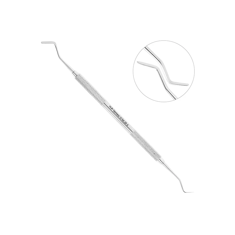 Гладилка обратная, жесткая, 2,0 мм | HLW Dental Instruments (Германия)