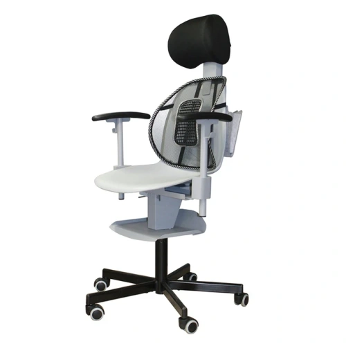 СТУЛ 2.1 ФОЛК КОМФОРТ - стул зубного техника с эргономичным сиденьем, подлокотниками и расширенной системой хранения | Аверон (Россия)