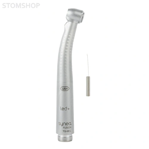 Synea Fusion TG-98 L - турбинный наконечник с подсветкой, четырехточечным спреем, диаметром головки 11,5 мм (под соединение Roto Quick) | W&H DentalWerk (Австрия)