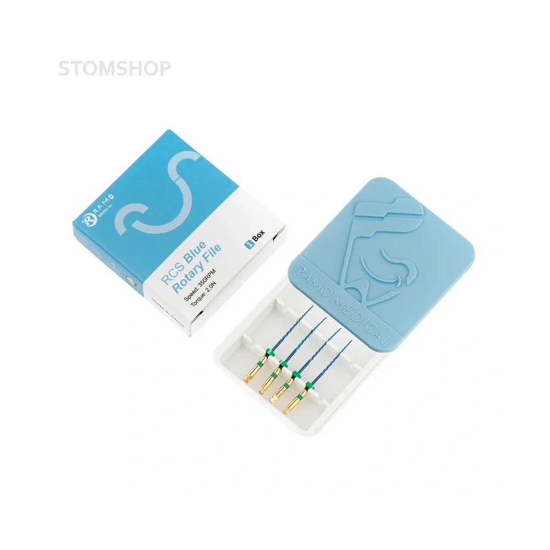 RCS Blue Rotary - машинные файлы, размер 35/04, длина 25 мм, 4 шт. | Ramo Medical (Китай)