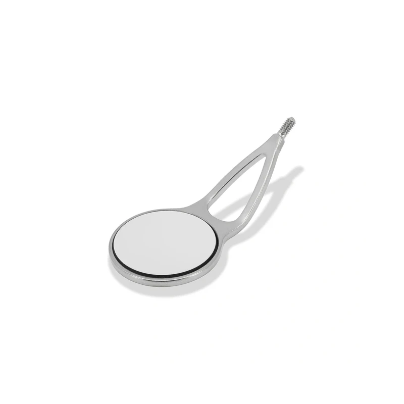 MEGAretract FS Rhodium bifurcated stem - cтоматологическое зеркало родиевое, 22 мм | Hahnenkratt (Германия)