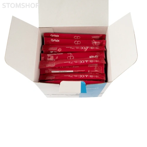 PROPHYflex Powder - профилактический порошок на основе бикарбоната натрия, со вкусом вишни, упаковка (80 шт. по 15 г.) | KaVo (Германия)