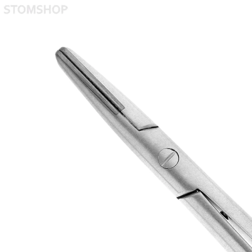 Иглодержатель-микро прямой Micro-Nadelhalter TC, длина 180 мм | HLW Dental Instruments (Германия)