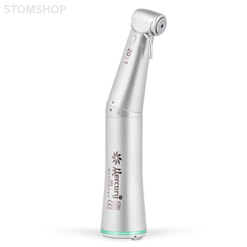 Mercury 333 20:1 - понижающий хирургический угловой наконечник со светом для имплантологии | Mercury (Китай)