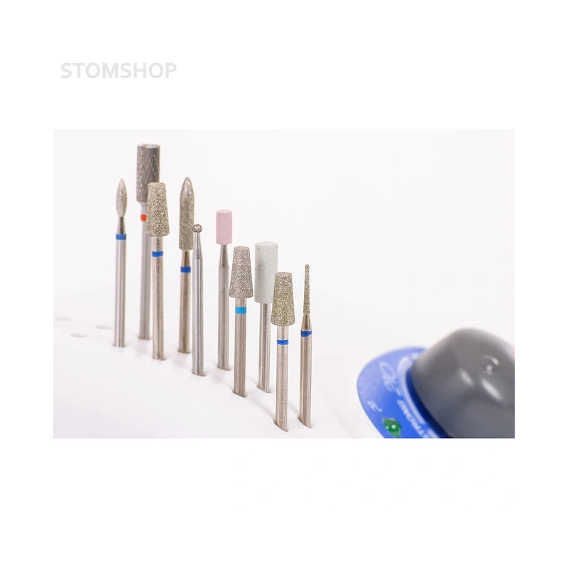 STRONG 210 105L N - зуботехнический щеточный микромотор с наконечником 105L N и педалью включения-выключения, с сумкой, 35000 об/мин | Saeshin (Ю. Корея)