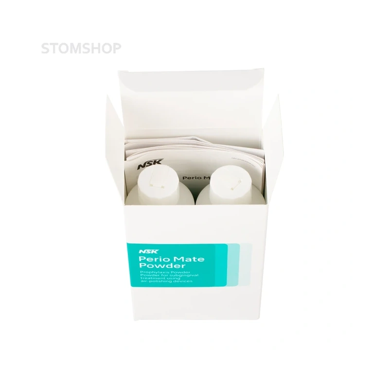 Perio Mate Powder - порошок для поддесневой обработки, для аппарата Perio-Mate и Varios Combi Pro, 160 г, 2 шт. | NSK Nakanishi (Япония)