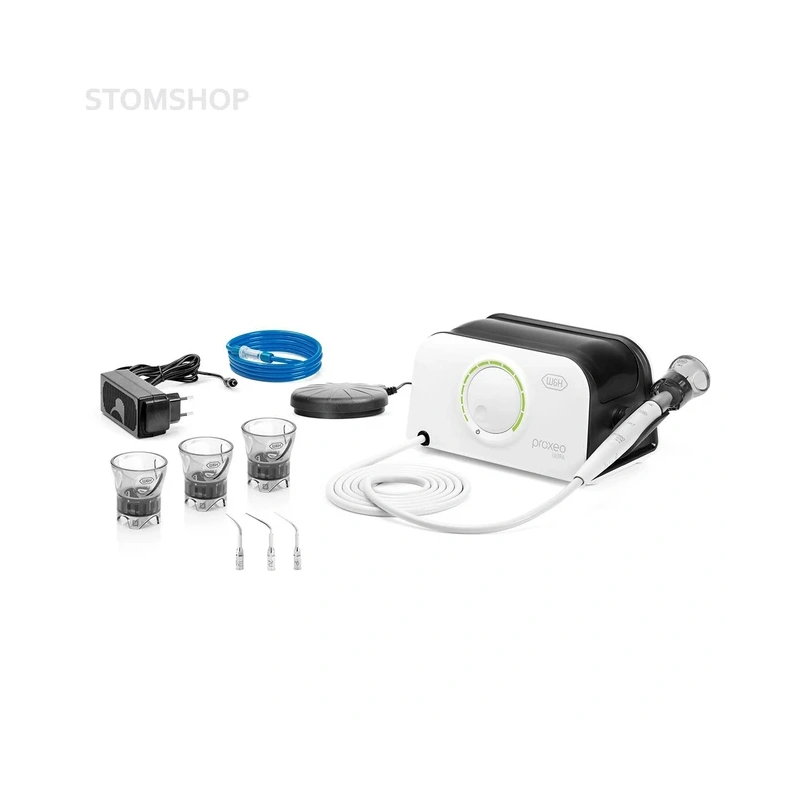 Proxeo Ultra PB-510 - пьезоскалер со светом под соединение W&H/EMS/Mectron, с проводной педалью, в комплекте 3 насадки (1U, 2U, 1P) | W&H DentalWerk (Австрия)