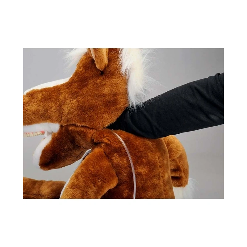 Putzi-Petz Teddy Bear - мягкая набивная игрушка с челюстью-типодонтом | Hager & Werken (Германия)