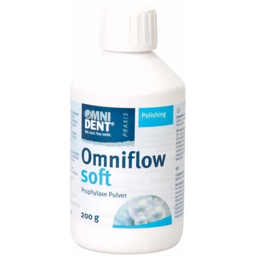 OMNIFLOW SOFT - профилактический порошок с глицином для аппаратов Air Flow, 200 | OMNIDENT (Германия)