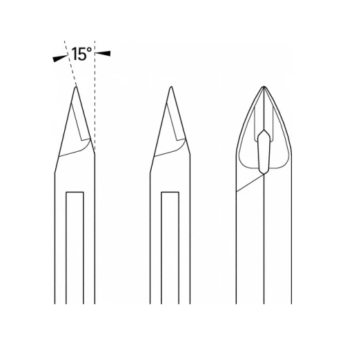 DP511R - кусачки для проволоки диаметром до 0,4 мм, серия Durotip, длина 115 мм | B. Braun (Германия)