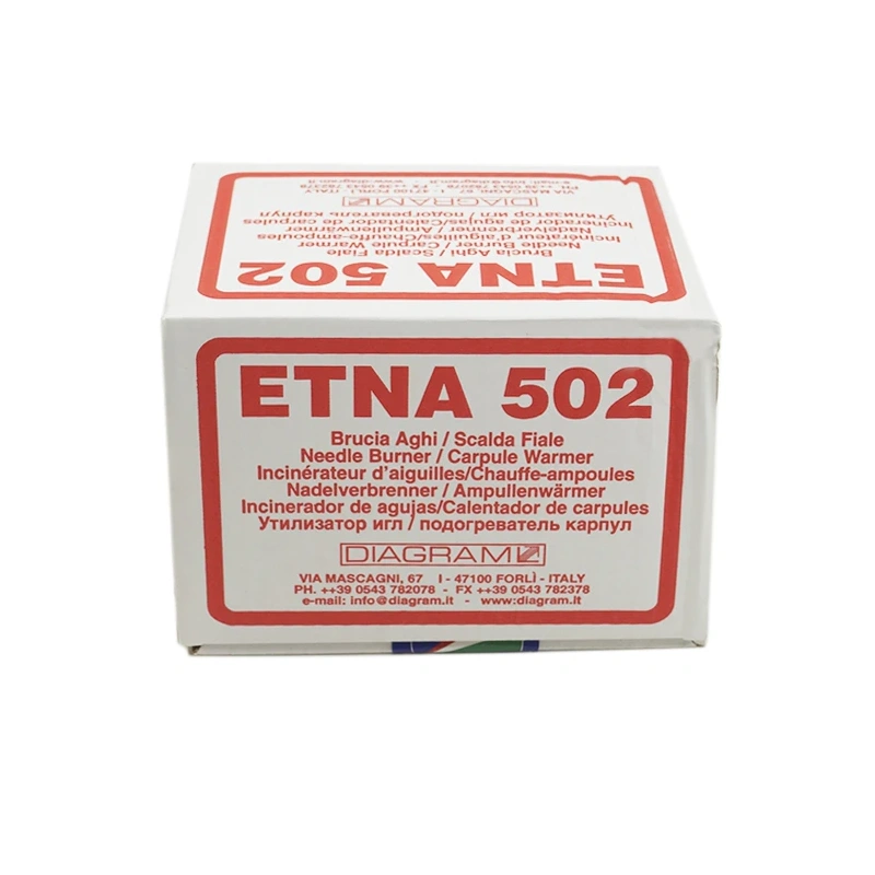 ETNA 502 - прибор для утилизации игл (деструктор игл, иглосжигатель) с функцией подогрева для карпул | Diagram S.r.l. (Италия)