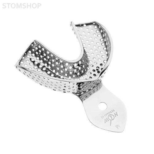 Ложка слепочная нижняя с перфорацией, S | HLW Dental Instruments (Германия)