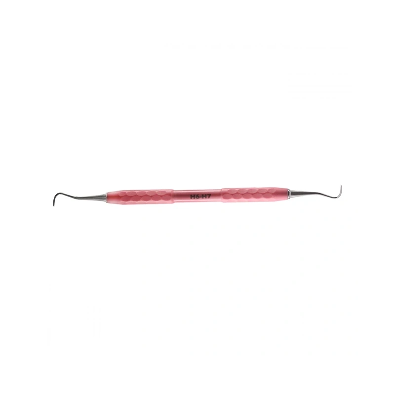 Скейлер пародонтологический Hygienist est двухсторонний, форма #H6/H7, ручка Toiro | YDM (Япония)