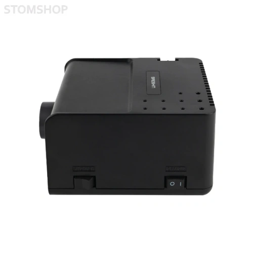 STRONG 211 H400RU Black - аппарат для маникюра с педалью, 37000 об/мин | Saeshin (Ю. Корея)