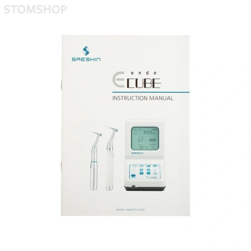 E-Cube EP/ACL(B)-42EP/ON-OFF PEDAL SET - эндомотор в комплекте с наконечником ACL(B)-42EP, 16:1 | Saeshin (Ю. Корея)