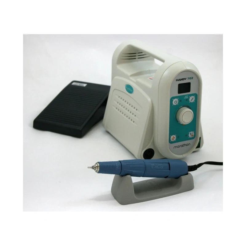 Marathon HANDY 702 Lite - зуботехнический микромотор повышенной мощности с наконечником SDE-SH37L М 45, 40000 об/мин, 100 Вт, FS60N | Saeyang Microtech (Ю. Корея)