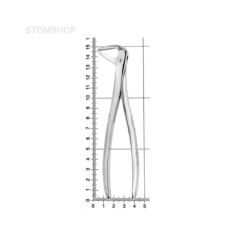 Щипцы для удаления зубов нижние, корневые (11-74N) | HLW Dental Instruments (Германия)