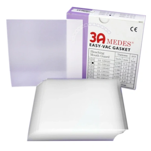 EV Gasket Bleaching 020 - пластины квадратные, толщина 0,5 мм, 30 шт. | 3A MEDES (Ю. Корея)