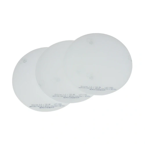 Erkolen - термоформовочные пластины, бесцветные, круглые, диаметр 120 мм, 20 шт. | Erkodent (Германия)