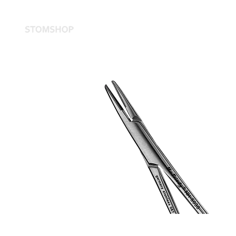 NH5038 - иглодержатель Crile-Wood №5038, прямой, с твердосплавными вставками, длина 150 мм | Hu-Friedy (США)