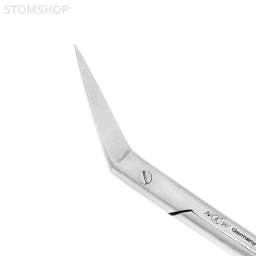Ножницы хирургические угловые Fadenschere, 115 мм | HLW Dental Instruments (Германия)