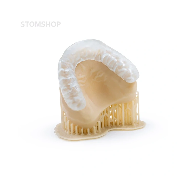 HARZLabs Dental Clear PRO - фотополимерная смола для печати прозрачных сплинтов и капп, цвет прозрачный, 0.5 кг | HARZ Labs (Россия)