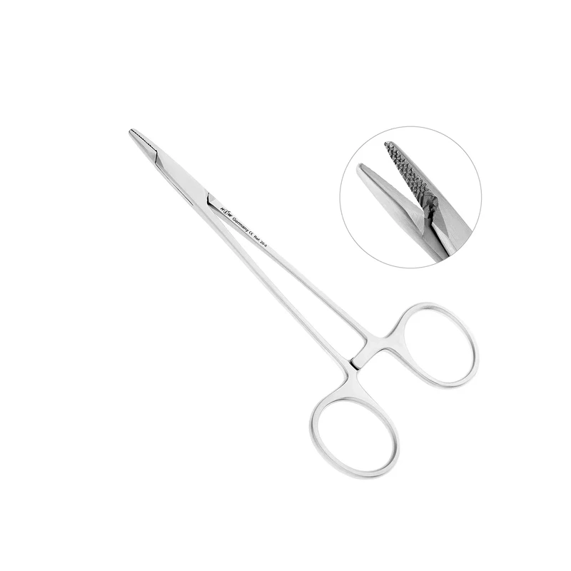 Иглодержатель хирургический Derf, длина 125 мм | HLW Dental Instruments (Германия)