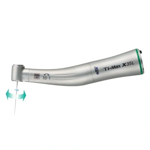 Ti-Max X35L - угловой наконечник с оптикой, 10:1 | NSK Nakanishi (Япония)