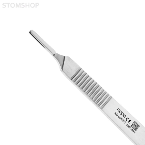 Ручка для скальпеля №3 с линейкой | Nopa Instruments (Германия)