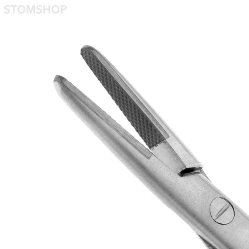 Иглодержатель-микро прямой Micro-Nadelhalter TC, длина 180 мм | HLW Dental Instruments (Германия)