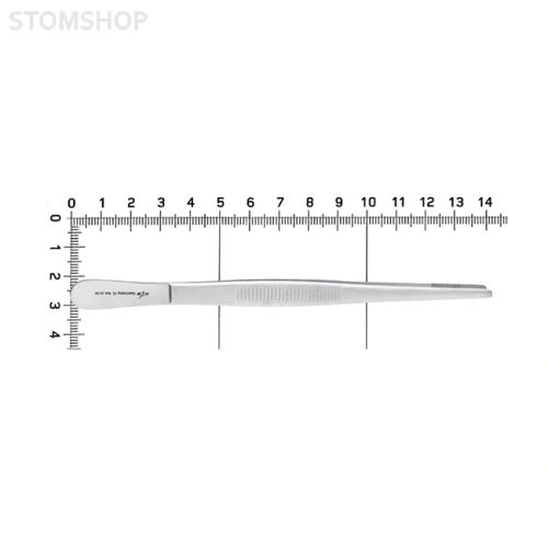 Пинцет анатомический, форма 22-20, 140 мм | HLW Dental Instruments (Германия)