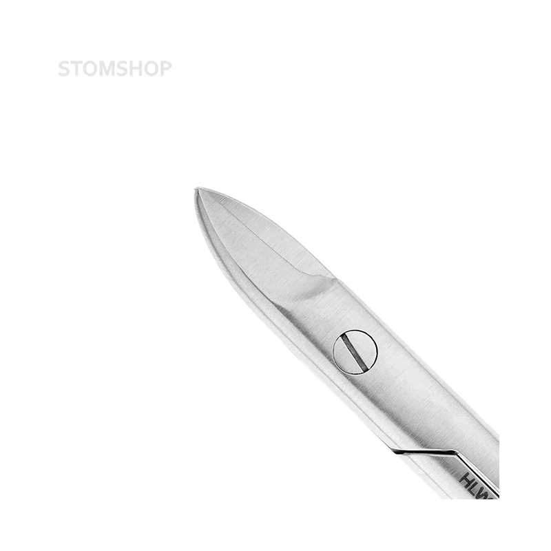 Ножницы коронковые изогнутые, 100 мм, зубчатые | HLW Dental Instruments (Германия)