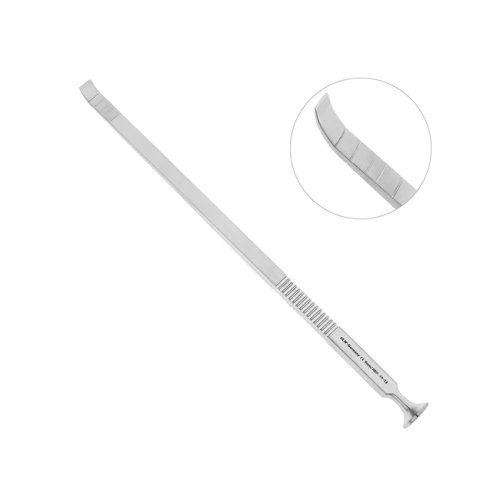 Долото хирургическое изогнутое, рабочая часть 6мм, 17,5 мм | HLW Dental Instruments (Германия)