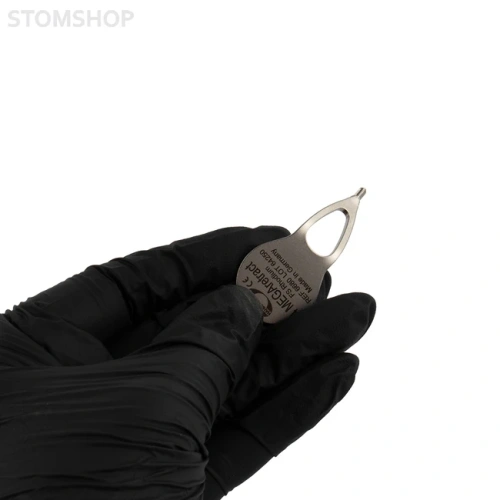 MEGAretract FS Rhodium bifurcated stem - cтоматологическое зеркало родиевое, 22 мм | Hahnenkratt (Германия)