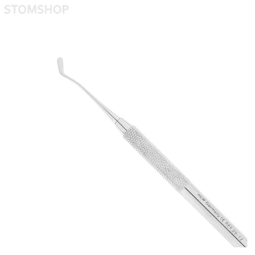 Гладилка обратная, жесткая, укороченная (29-12) | HLW Dental Instruments (Германия)
