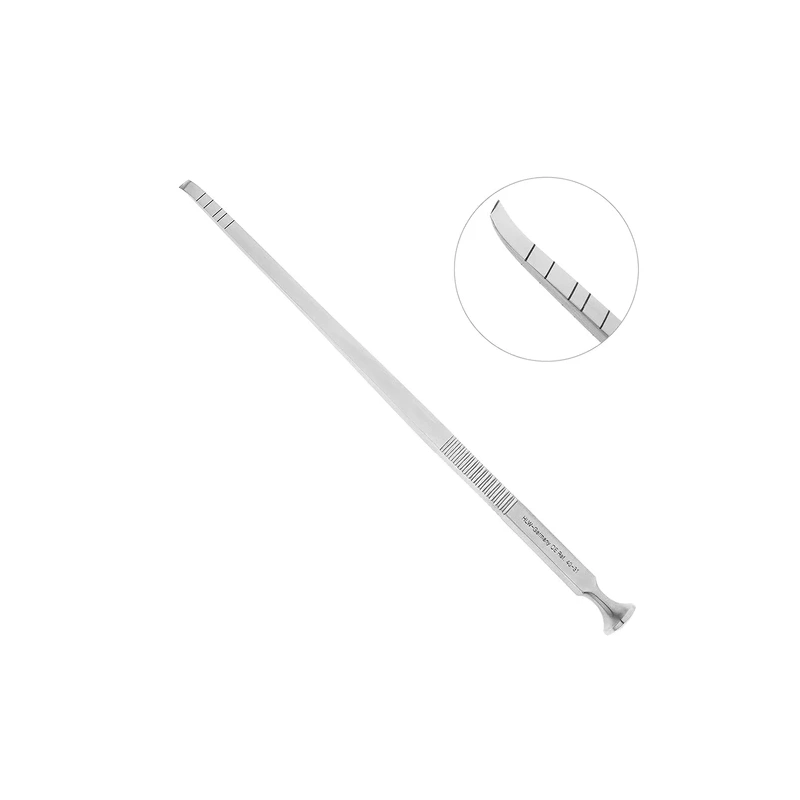Долото хирургическое изогнутое, рабочая часть 4мм, 17,5 мм | HLW Dental Instruments (Германия)