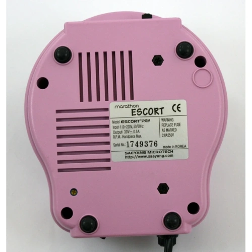 Marathon Escort II PRO - косметологический аппарат для маникюра с наконечником H35LSP, 35000 об/мин, 45 Вт, педаль SFP-22 | Saeyang Microtech (Ю. Корея)