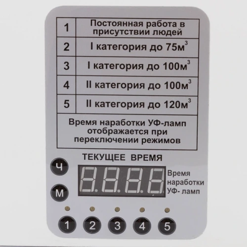 СПДС-120-Р - рециркулятор ультрафиолетовый бактерицидный настенный - потолочный, белый корпус | СПДС (Россия)